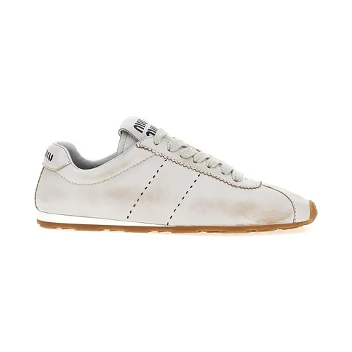 Miu Miu Plume “White” (5E114EF0053H02F0009)