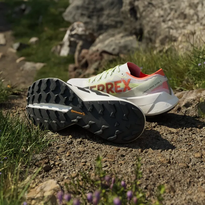 Adidas AGRAVIC SPEED ULTRA 2 – Mannen Cloud White / Core Black / Semi Impact Orange (JS3534)