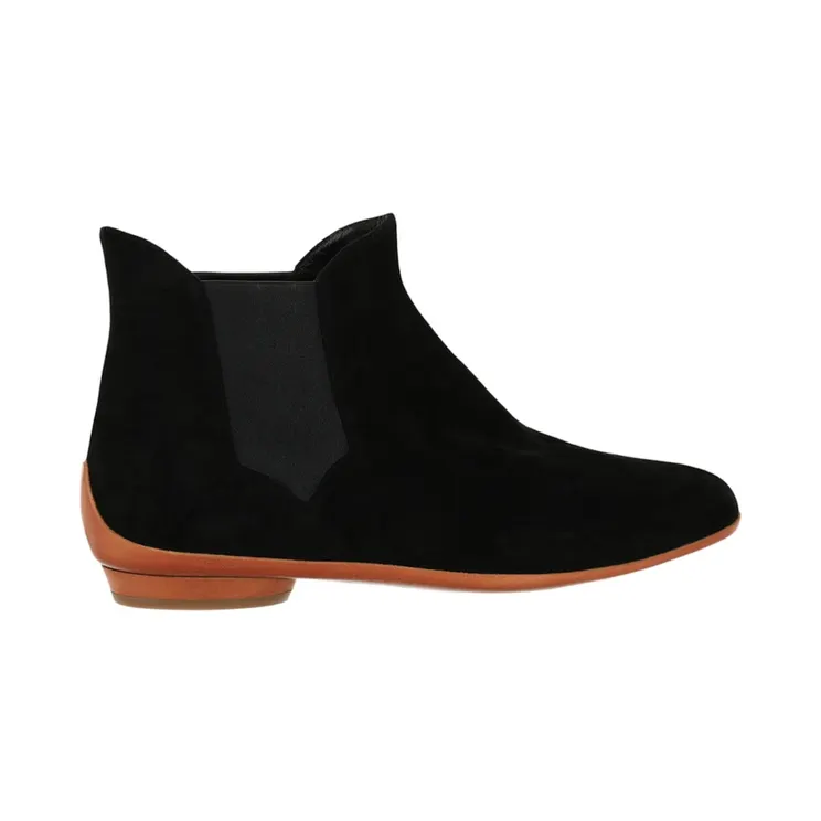 Ferragamo Montana Archive Limited Edition 1960s Chelsea Booties Black (01C121-745164-M)