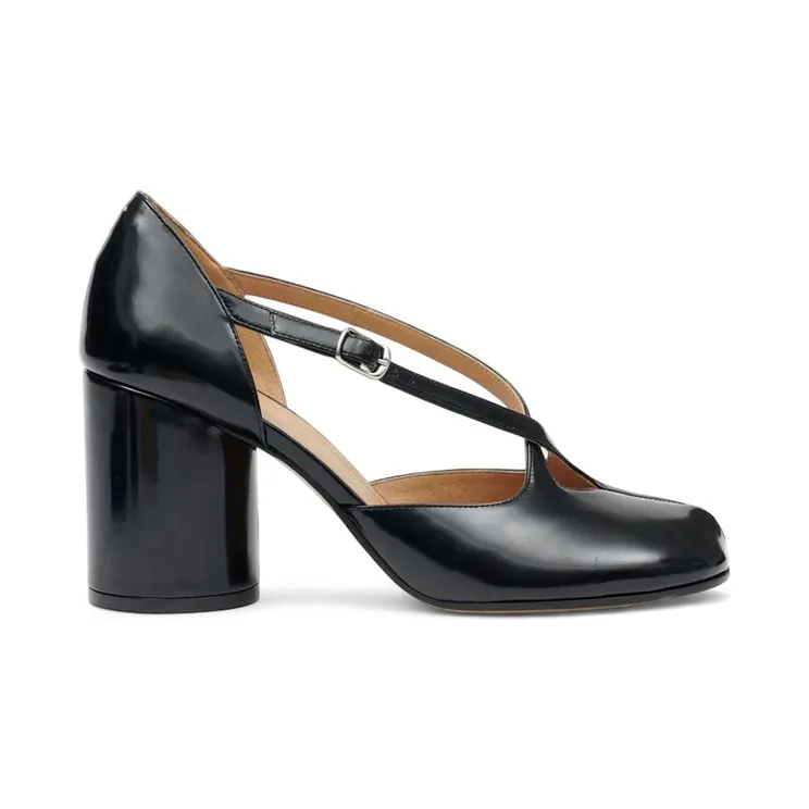 Maison Margiela Tabi Straps Pump Heel Black (S58WL0284 P8193 T8013)