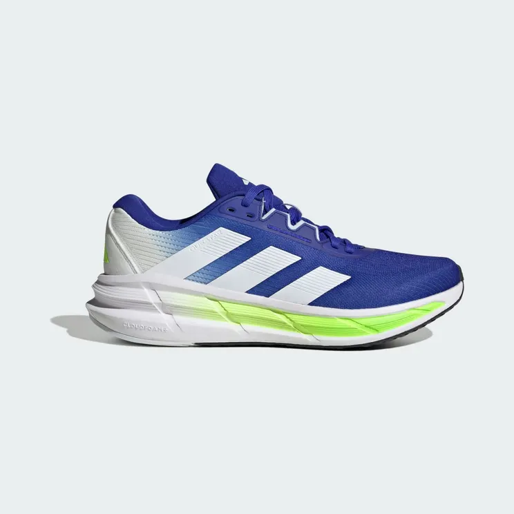 Adidas Questar 3 “Lucid Blue / Cloud White / Lucid Lemon” (JQ5083)