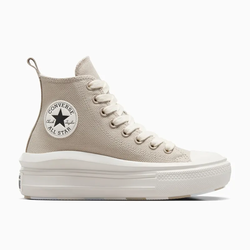 Converse Chuck Taylor All Star Move Platform Beach Stone/egret/Black (A09100C)