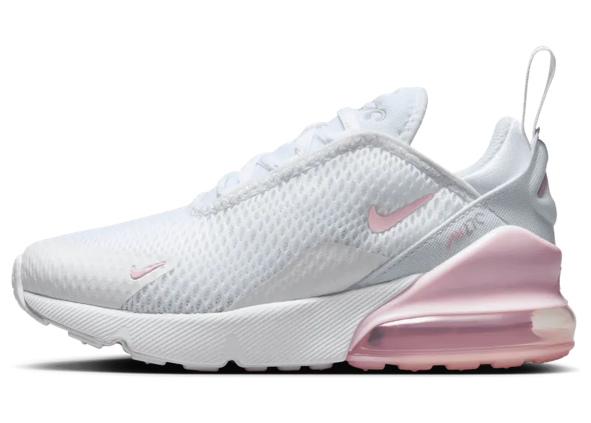 Nike Air Max 270 White Light Smoke Grey Pink Foam (AO2372-122)