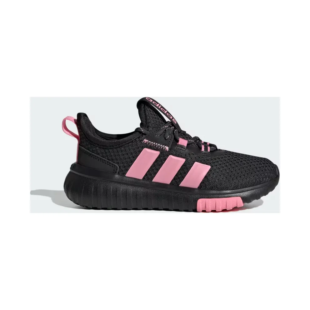 adidas Kaptir 4.0 Shoes Kids “Core Black / Bliss Pink / Carbon” (KJ8111)