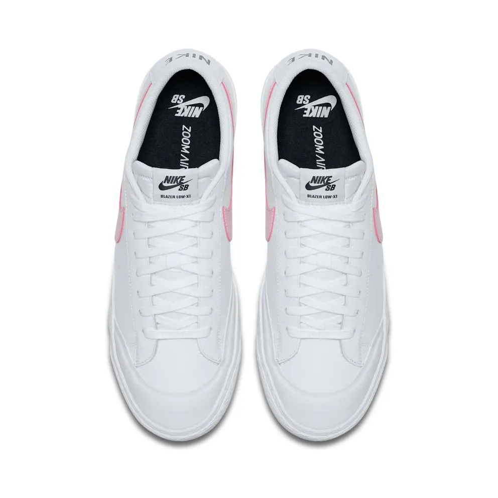 Nike SB Blazer Zoom Low White Prism Pink White/Prism Pink-Black-White (864348-160)