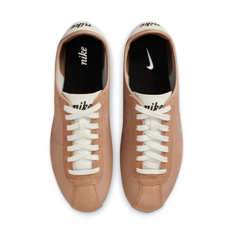 Nike Cortez Leather “Perforated Swoosh – Pale Shale” (HQ1841-200)