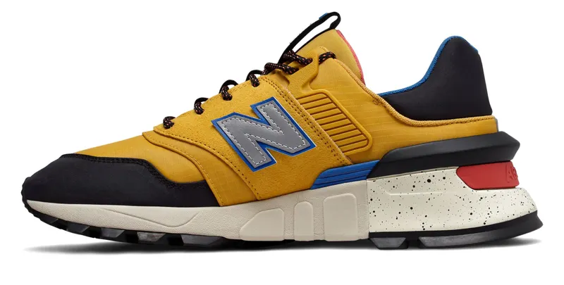 New Balance 997S Yellow Black Yellow/Black (MS997SKB)