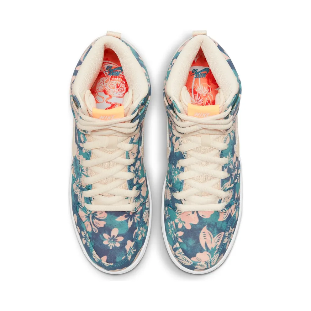 Nike SB Dunk High Hawaii – “Sail / Blue / Green Aqua” (CZ2232-300)