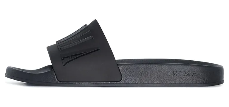 Amiri Pool Slide Black (MFF001001)