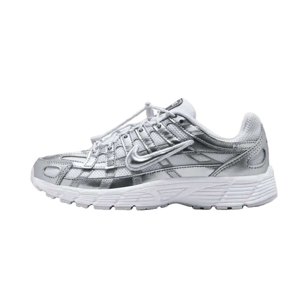Nike P-6000 Utility GS “White / Metallic Silver / Vast Grey” (IR5228-100)