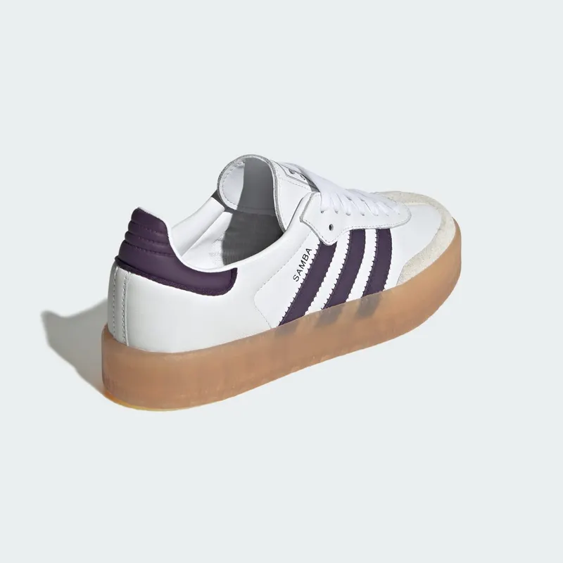 adidas Sambae White Off White Aurora Plum (JS3941)