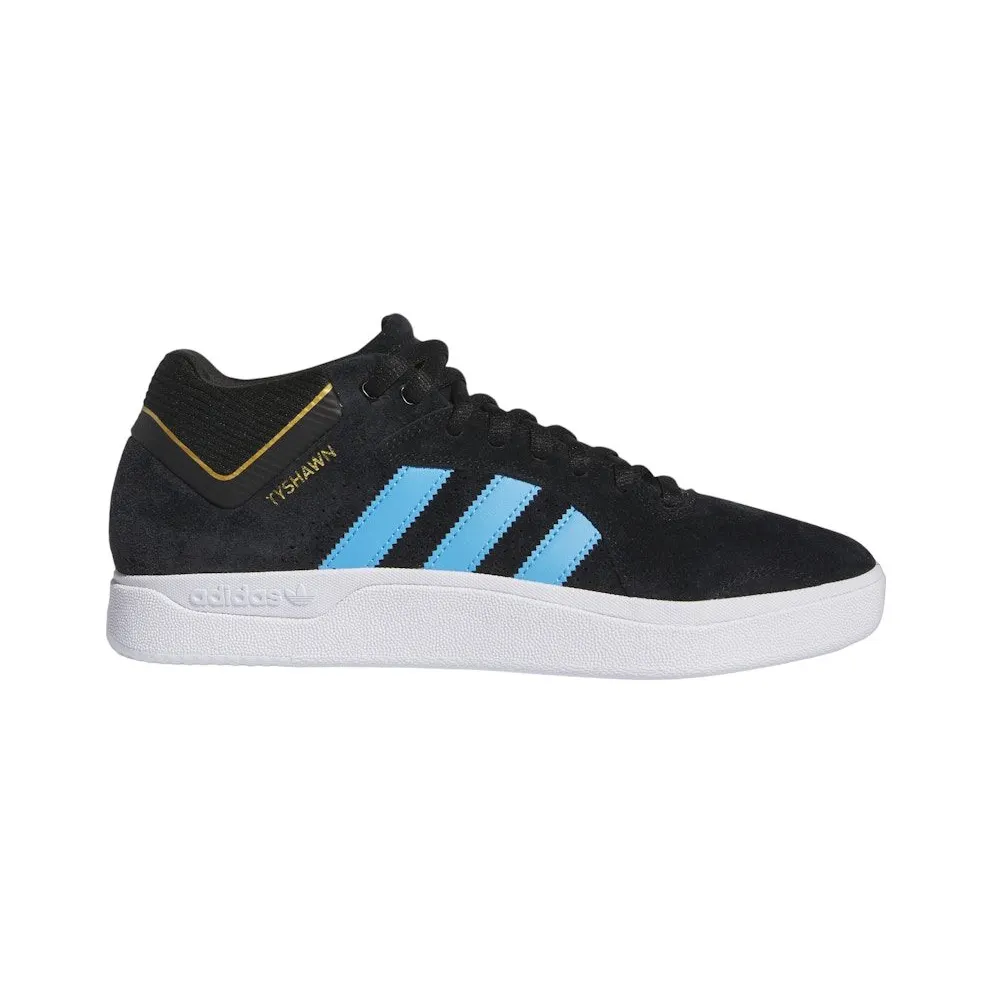 adidas Tyshawn Core Black Light Grey Heather Blue Burst (IE3137)