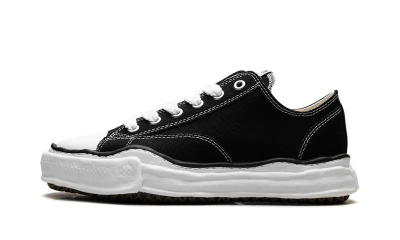 Maison Mihara Yasuhiro Peterson OG Sole Canvas Low “BLACK” (A01FW702-BLK)