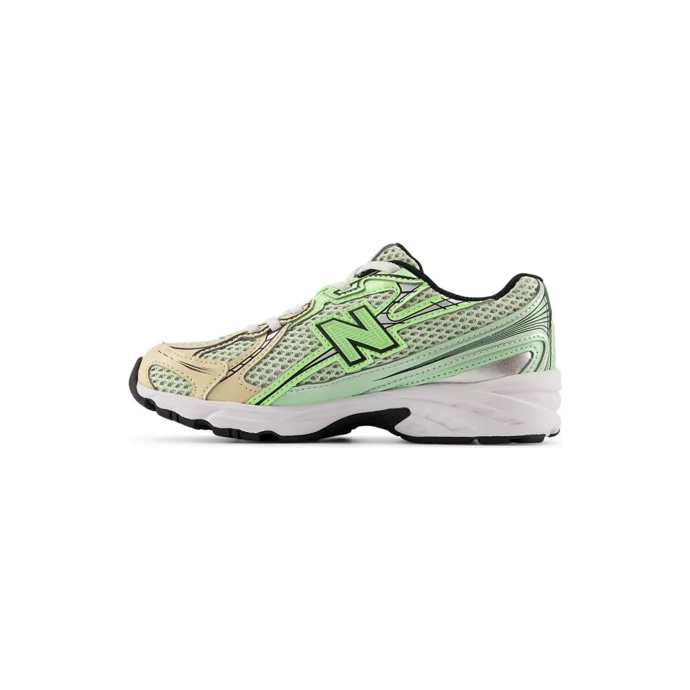 New Balance 740 Bungee Lace Mint Flash Ash Wood Lab Green (PZ740YC)