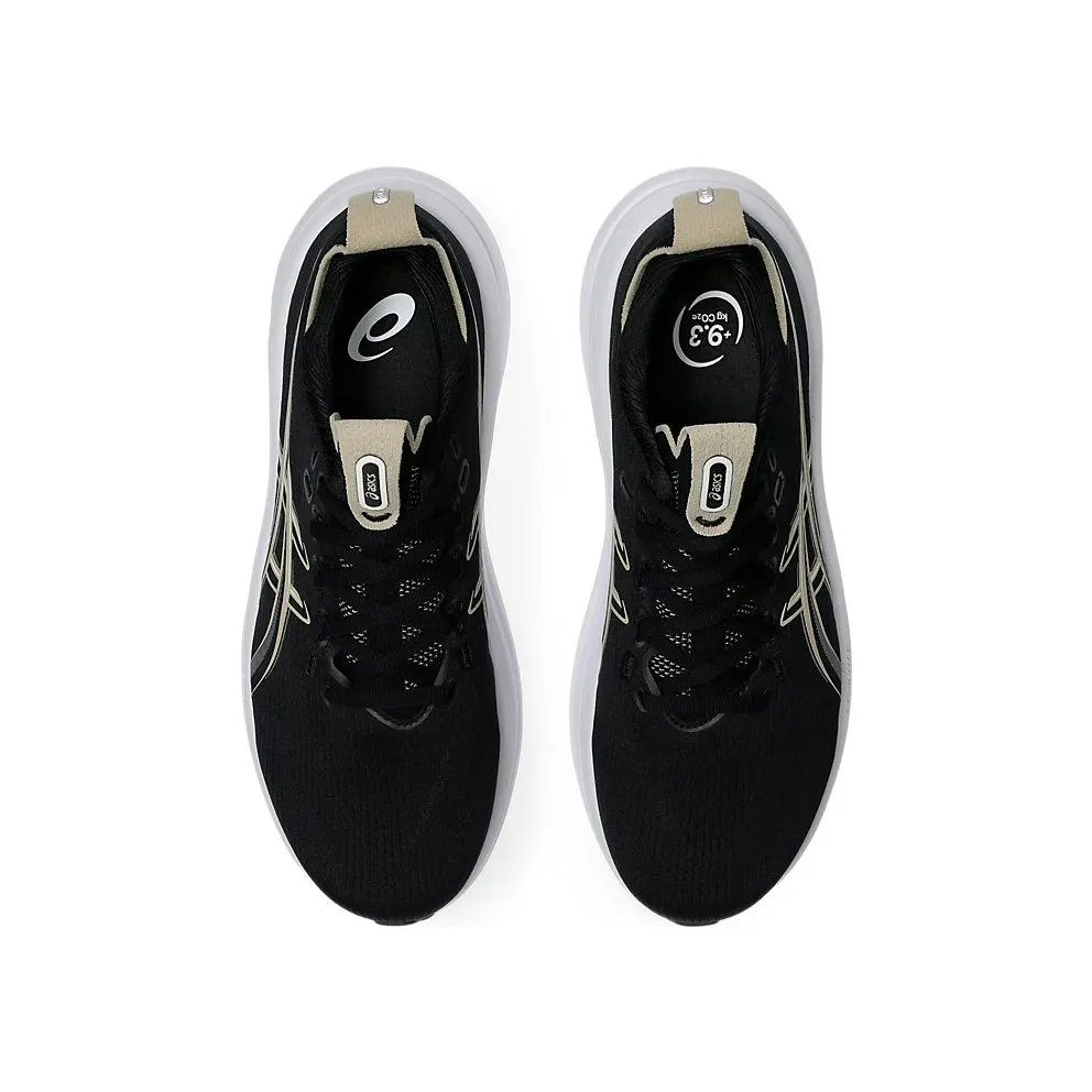 ASICS GEL-NIMBUS 28 “Black / Feather Grey” (1011C127-002)