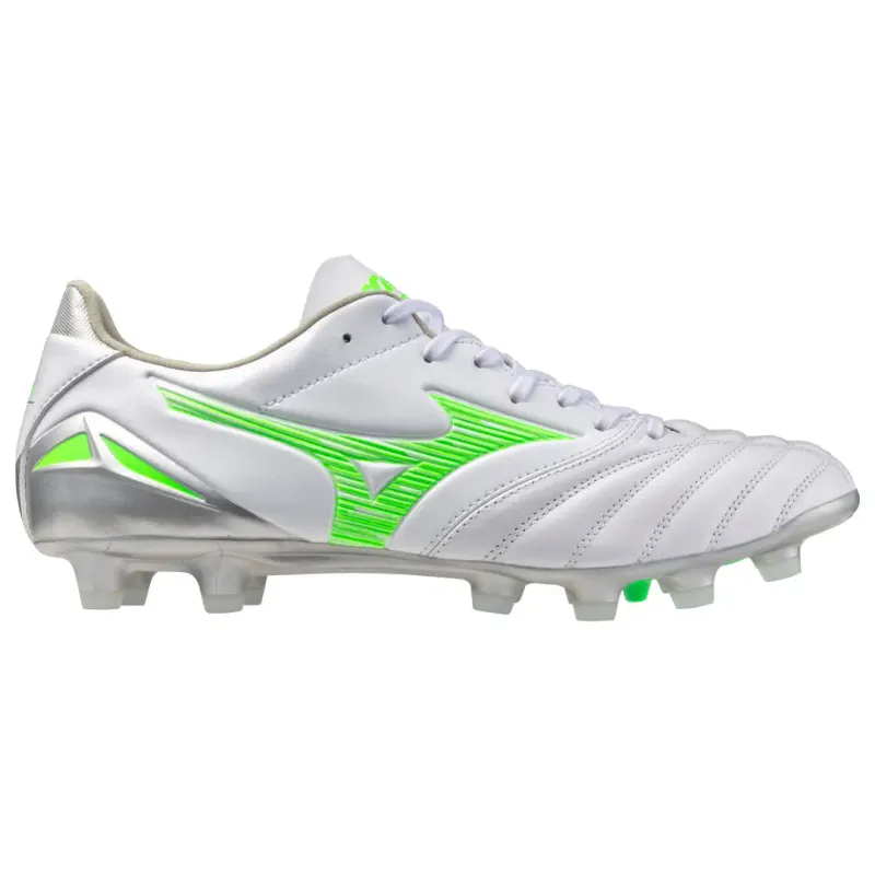 Mizuno Morelia Neo IV Pro MD White Neon Green Cool Gray (P1GA253437)