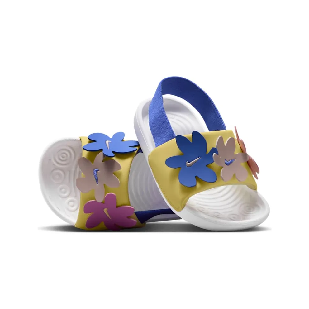 Nike Kawa Slide SE White Sapphire Magenta Soft Yellow (IF3657-100)