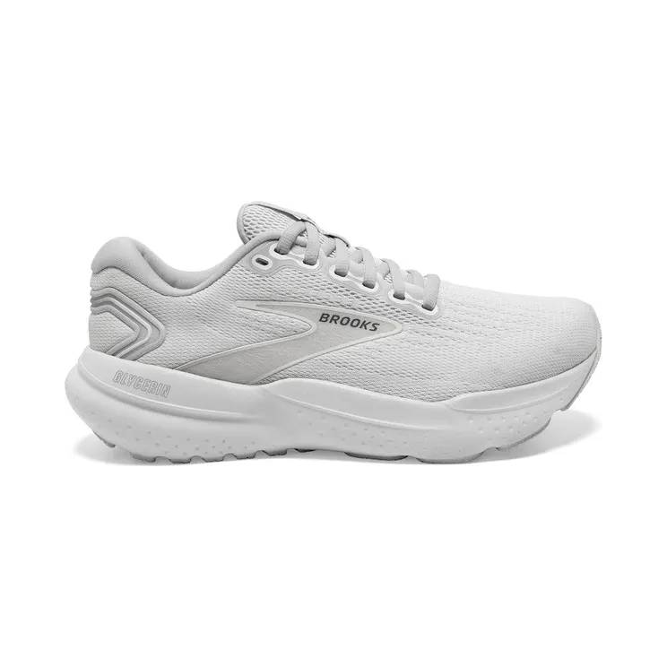 Brooks Glycerin 21 White Grey (110419-1D-151)