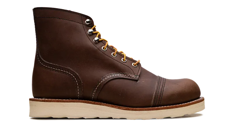Red Wing Iron Ranger Traction Tred “Amber Harness Leather – Brown” (8088)
