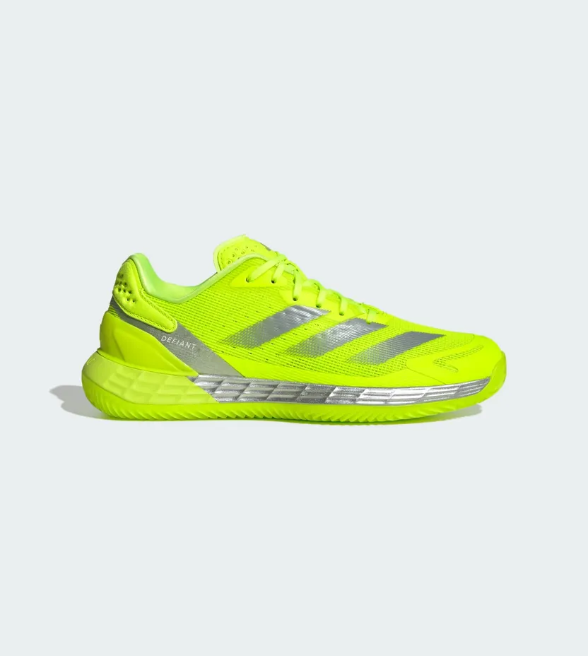 Adidas Defiant Speed 2 Clay Tennisschoenen Lucid Lemon / Iron Metallic / Silver Metallic (IH2971)
