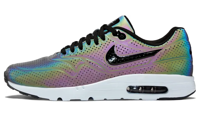 Nike Air Max 1 Ultra Moire ‘Hologram’ (2015) “Deep Pewter / Porpoise / Dark Grey / Black” (777428-200)