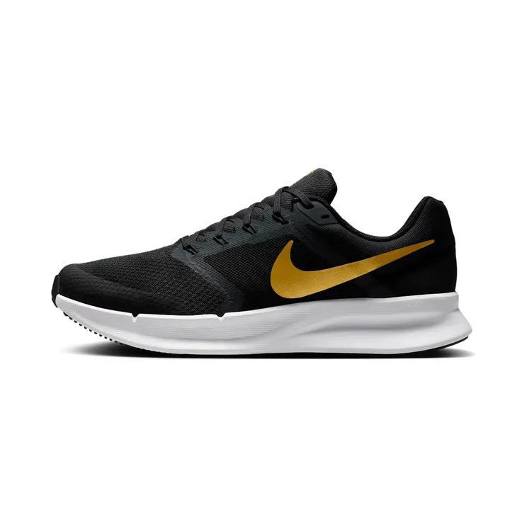 Nike Run Swift 3 Black Anthracite White Metallic Gold (DR2695-010)