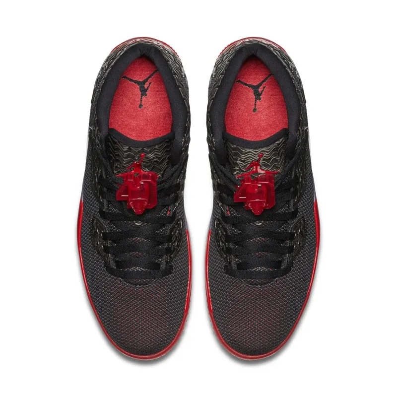 Jordan Spike Forty PE Black Cement Grey Black/Cement Grey-Fire Red (807541-002)
