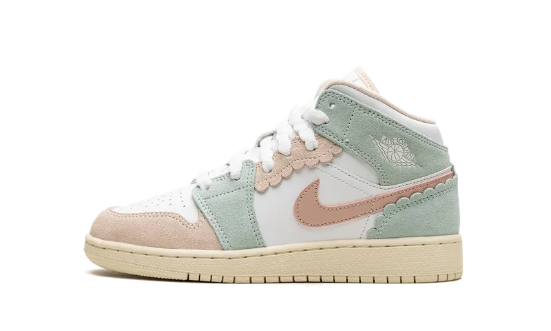 Air Jordan 1 Mid GS “Pink Oxford” (DZ5361-100)