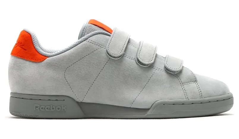 Reebok NPC Straps Livestock Baseball Grey/Flat Grey-Orange-Paper-Chalk (Other Brands Reebok)
