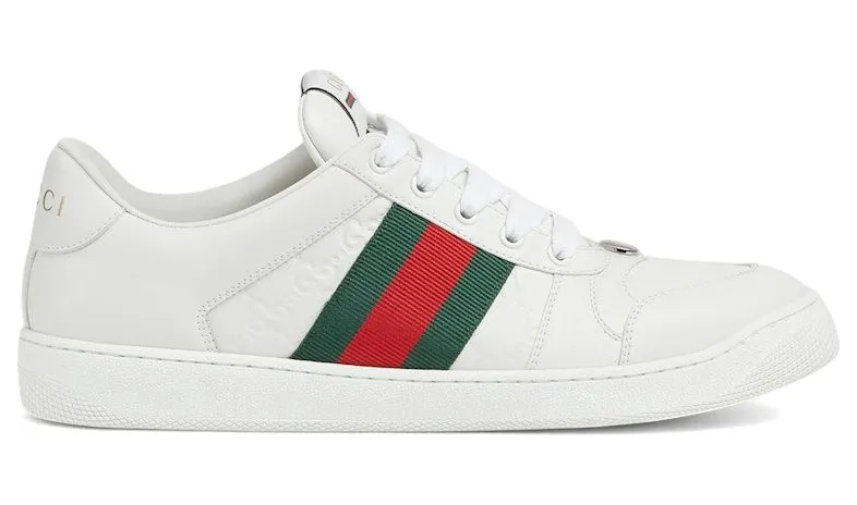 Gucci Screener Distressed GG Embossed White (798785 AADU0 9094)