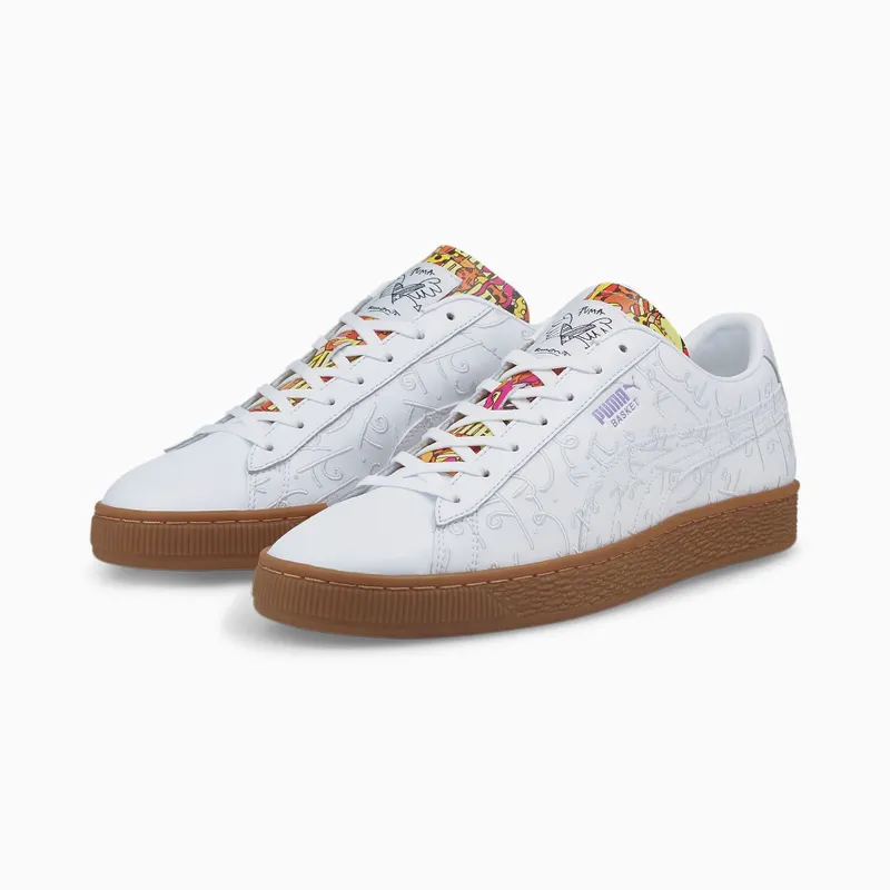 Puma x ROMERO BRITTO Basket White (381095-01)