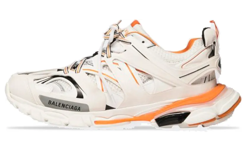 Balenciaga Track Sneaker White Orange (2018) (542023-W1GB1-9059) (6)