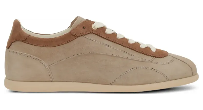Brunello Cucinelli Sneakers aus Wildleder – Nude (MZUXECD337CBM48)