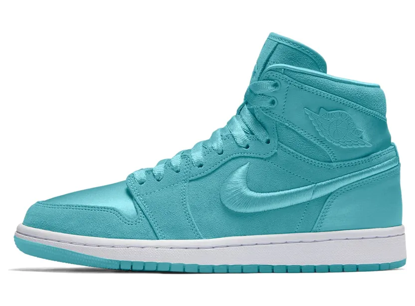 Jordan 1 Retro High Season of Her Light Aqua (W) “Light Aqua / Metallic Gold / White” (AO1847-440)