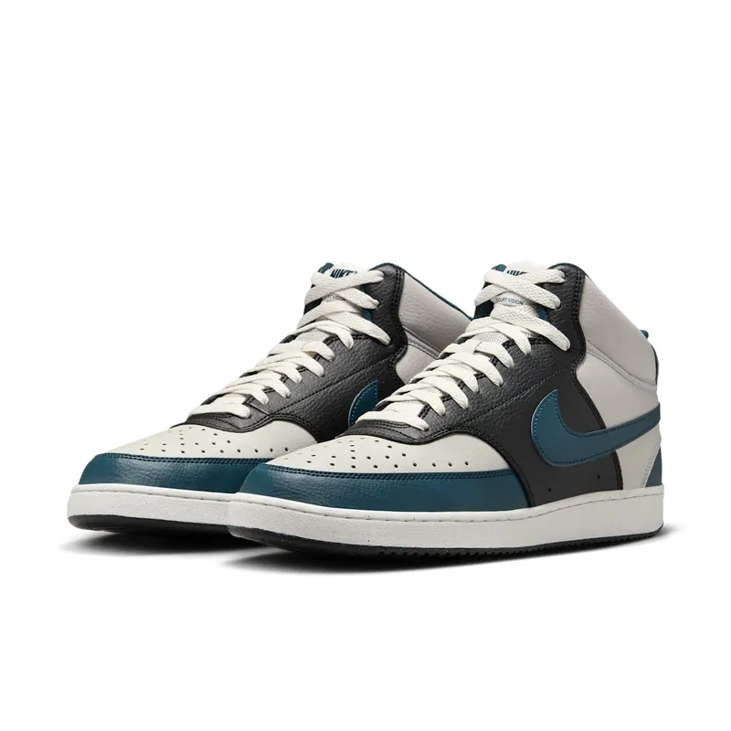 Nike Court Vision Mid Next Nature Light Iron Ore Phantom Black Armory Navy (DN3577-004)
