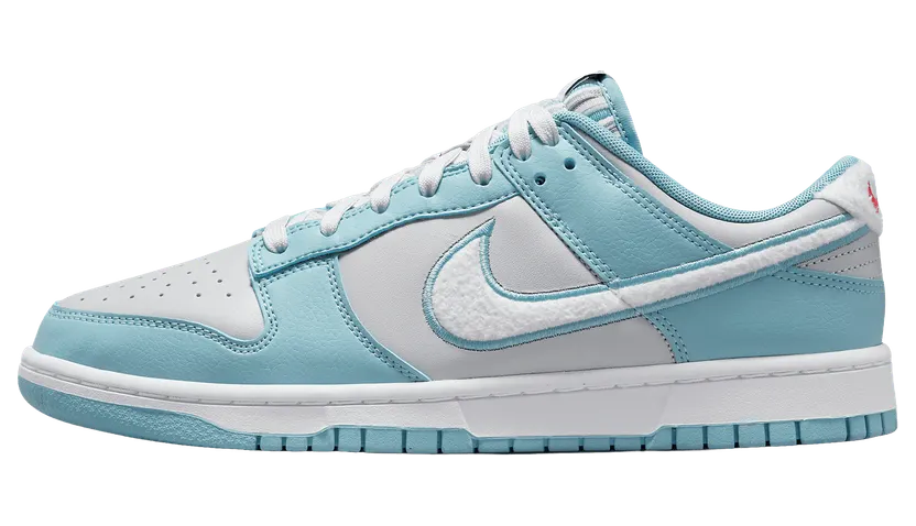 Nike Dunk Low Retro “Fleece Swoosh Worn Blue” (FB1871-011)