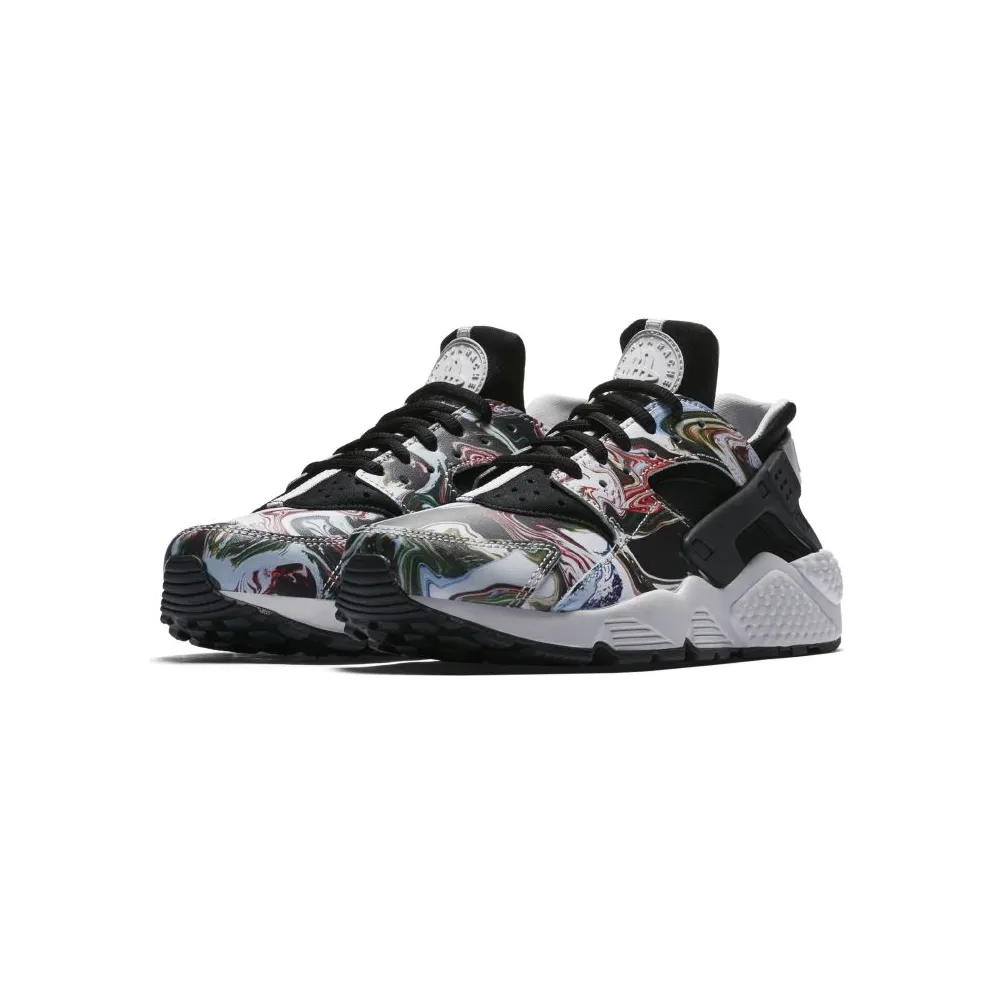 Nike Air Huarache Run Marble Dye (W) Black/Black-Vast Grey (683818-017)
