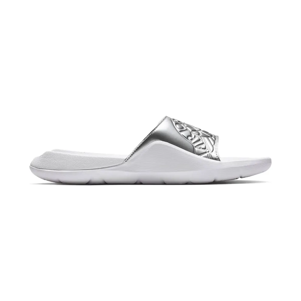 Jordan Hydro 7 White Silver White/Metallic Silver (AA2517-101)
