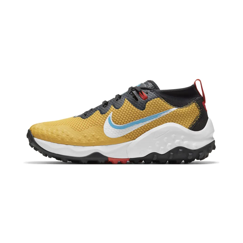 Nike Wildhorse 7 Yellow “Dark Sulphur / Off-Noir / Laser Blue / Pure Platinum” (CZ1856-700)