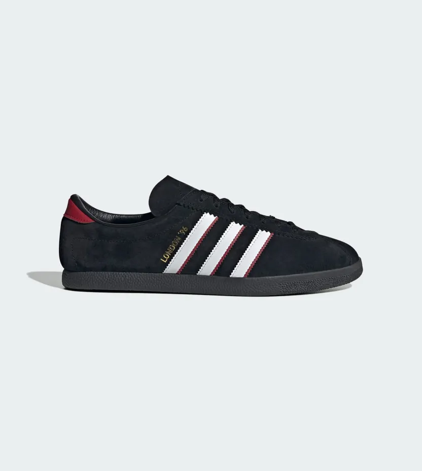 Adidas London 96 Core Black / Cloud White / Better Scarlet (IH4773)