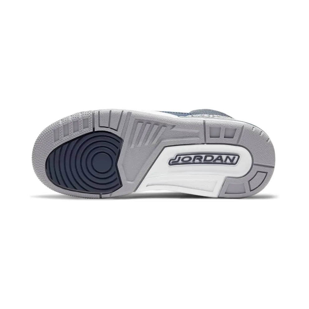 Air Jordan 3 Retro Georgetown (GS) (2021) – “Midnight Navy / Cement Grey White” (398614-401)