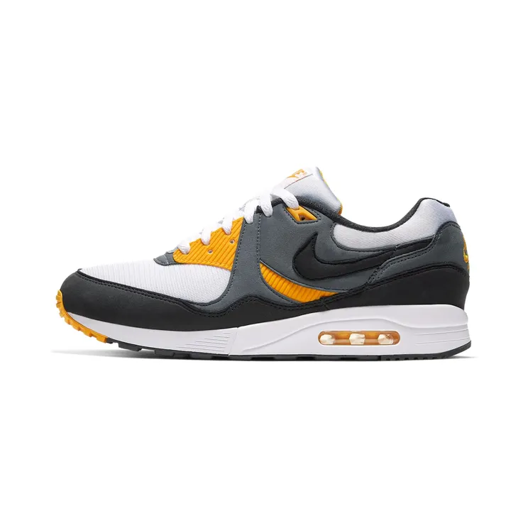Nike Air Max Light “White / Dark Grey / University Gold / Black” (AO8285-102)