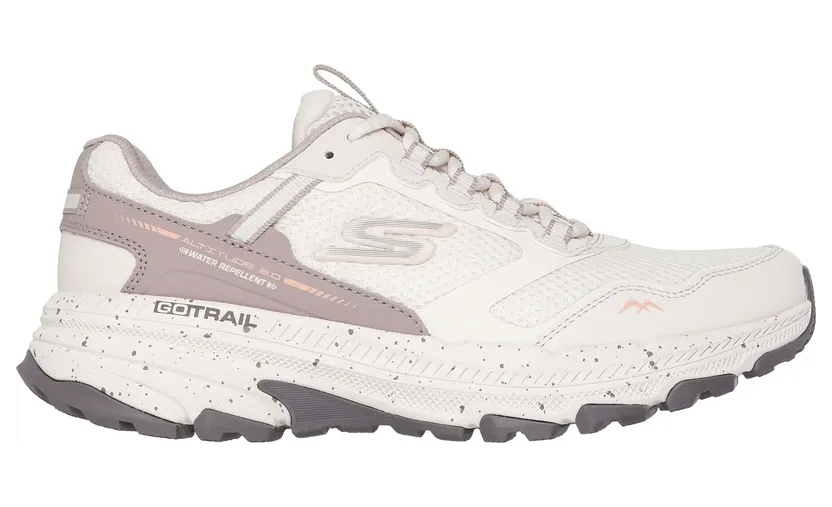 Skechers Go Run Natural Leather / Taupe Trim (129525-NTTP)