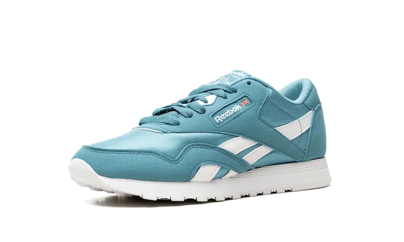 Reebok Classic Leather Nylon Color Womens “Mineral Mist/White” (DV7701)