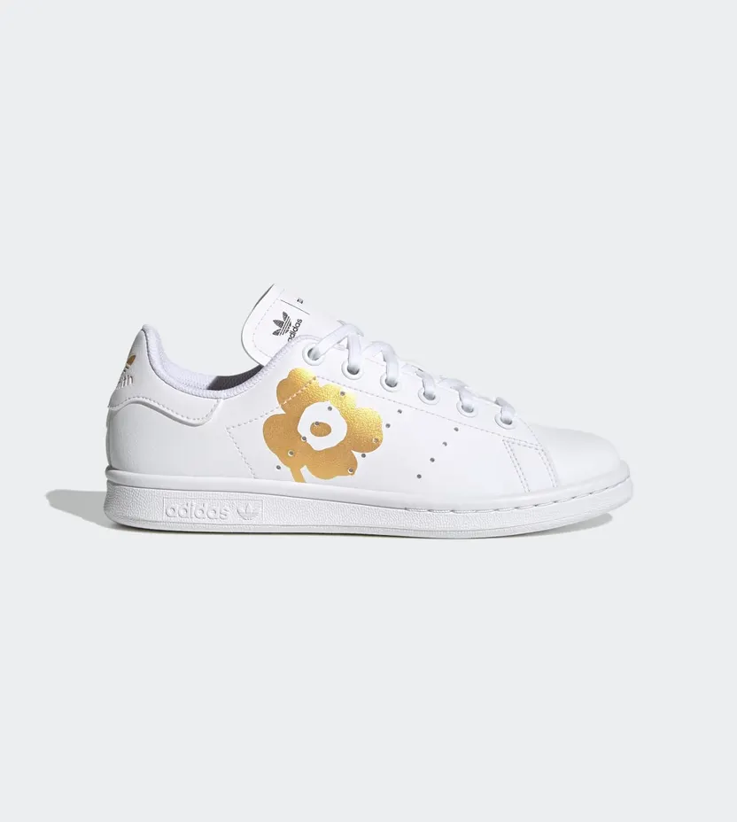 adidas Marimekko Stan Smith Cloud White / Cloud White / Gold Metallic (H04683)