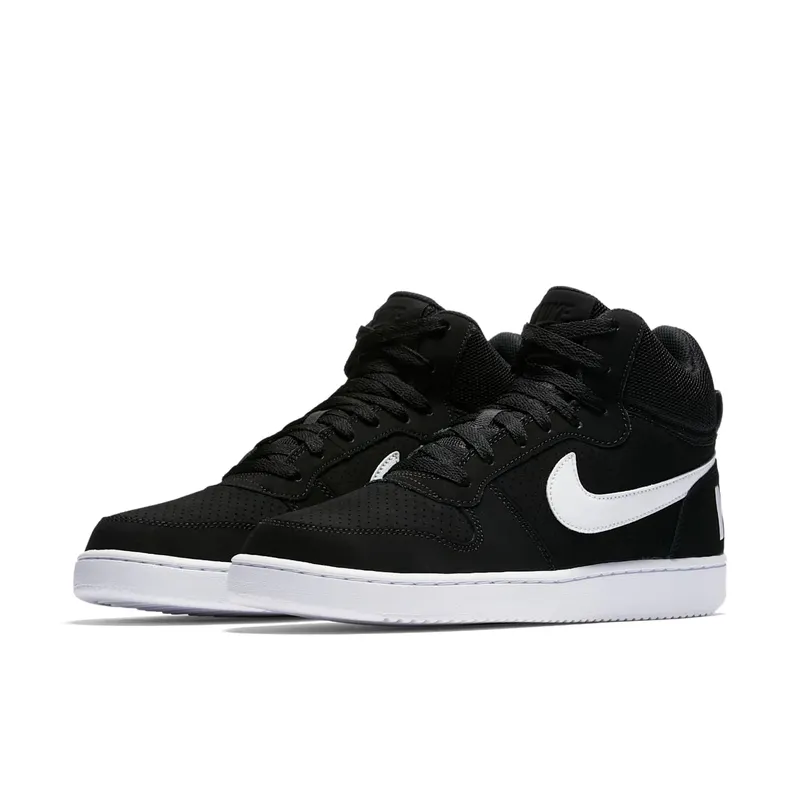 Nike Court Borough Mid Black/White (838938-010)