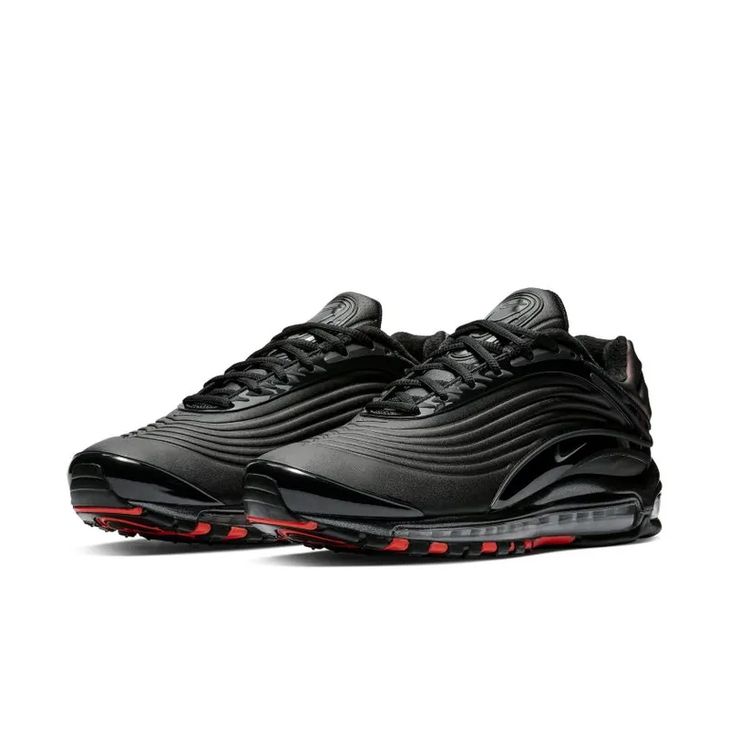 Nike Air Max Deluxe Black Crimson Black/Anthracite-Bright Crimson (AO8284-001)