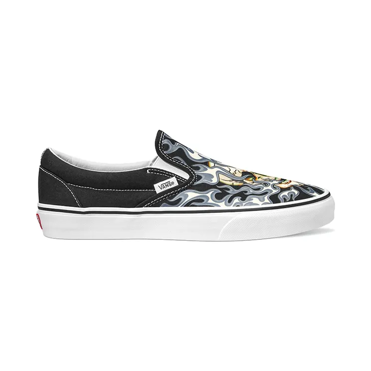 Vans Classic Slip On “Flame Skull” (VN0009Q7BMX)