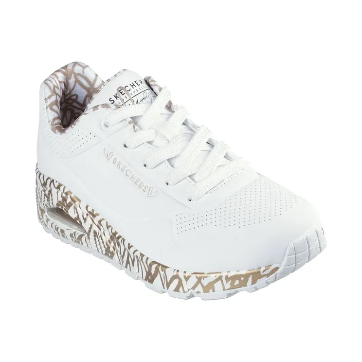 Skechers Uno White (155506WTRG)