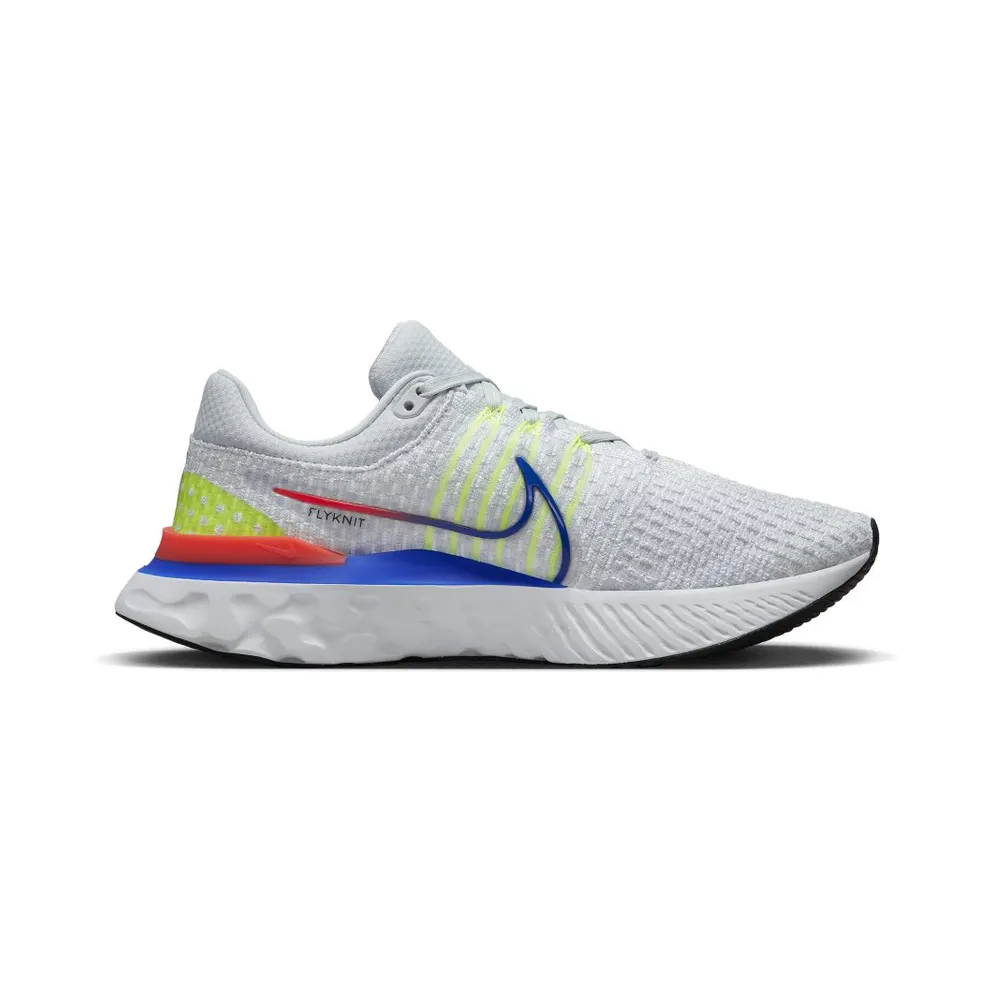 Nike React Infinity Run Flyknit 3 Road Running Grey (DX3353-001)